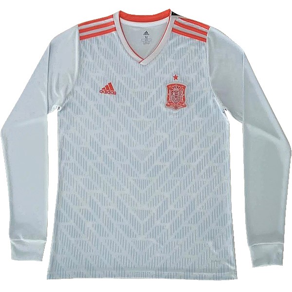 Camiseta España 2ª ML 2018 Blanco